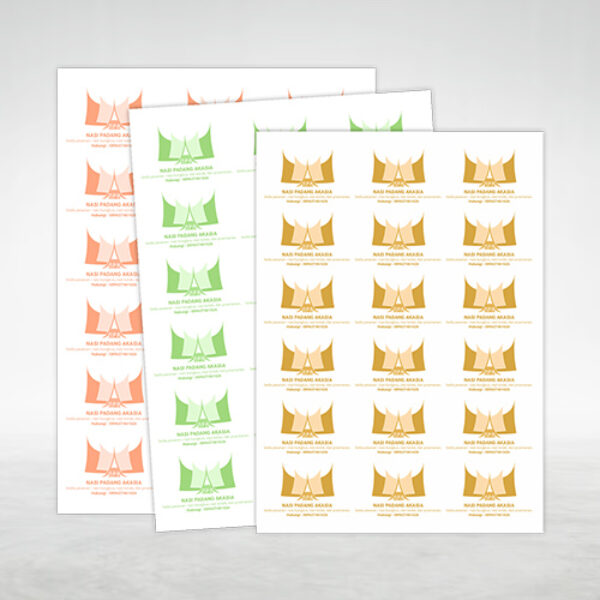 Kertas Nasi Padang 1 Warna